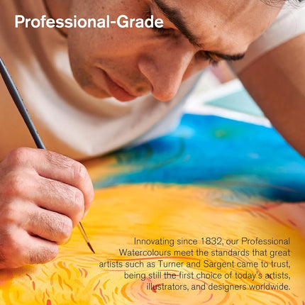 Winsor & Newton Half Pan Professional Water Colour, Permanent Sap Green