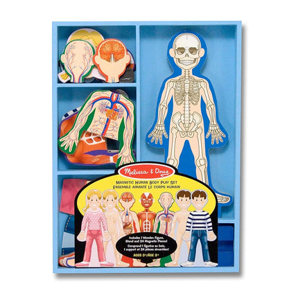 ????&??(Melissa&Doug) Magnetic Human Body Play Set: Classic Toys - Magnetic Dress-Up Sets