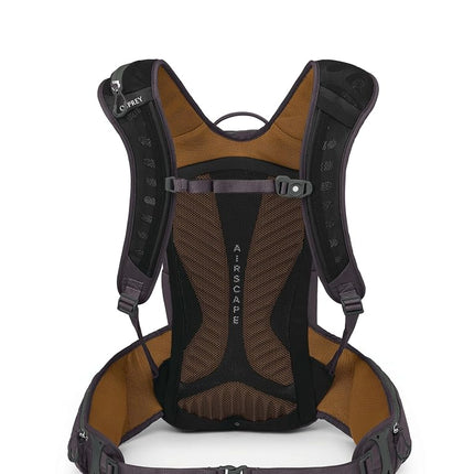 Osprey Raven 14L Women's Biking Backpack with Hydraulics Reservoir, Space Travel/Toffee Orange, Extended Fit