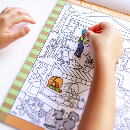 Melissa & Doug Seek and Find Sticker Pad � Around Town