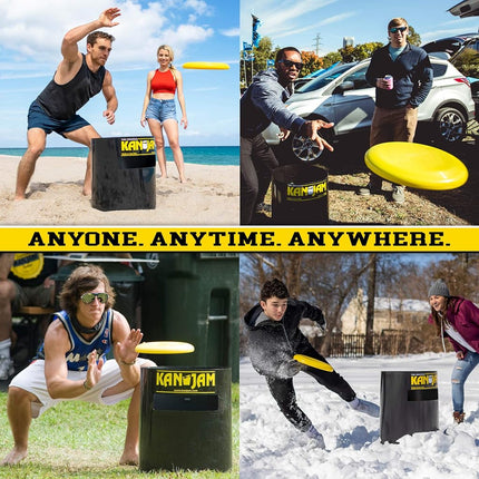 Kan Jam Original Disc Toss Game, American Made, for Backyard, Beach, Park, Tailgates, Outdoors and Indoors