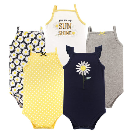 Hudson Baby Unisex Baby Cotton Sleeveless Bodysuit