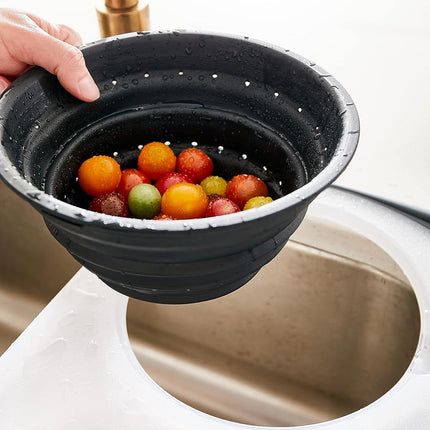 Dexas Over The Sink Strainer Board, 11.5 x 20, Natural/Gray