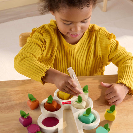 Fisher-Price Wood Montessori Sorting Tree Learning Activity, Ages 3+ Years