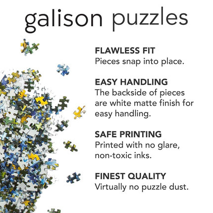 Galison Easter Egg Hunt – 1000 Piece Michael Storrings Puzzle Featuring The Spirit Of Easter Festivities At A Whimsical Park