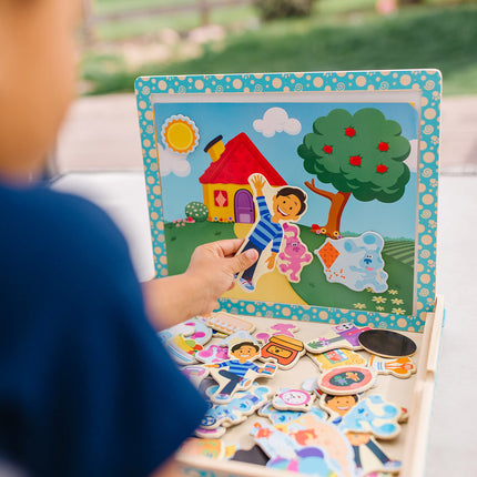 Melissa & Doug Blue's Clues & You! Wooden Magnetic Picture Game