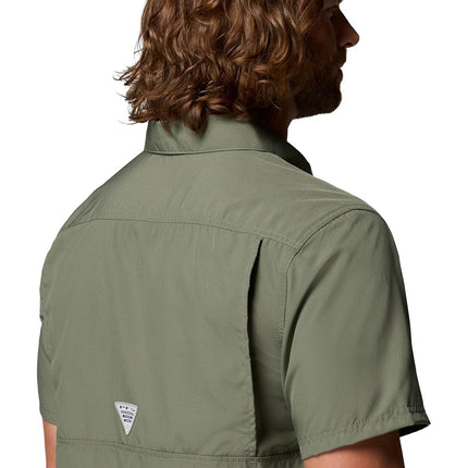Columbia Men's PFG Slack Tide Camp Shirt Hiking, Cypress, XL