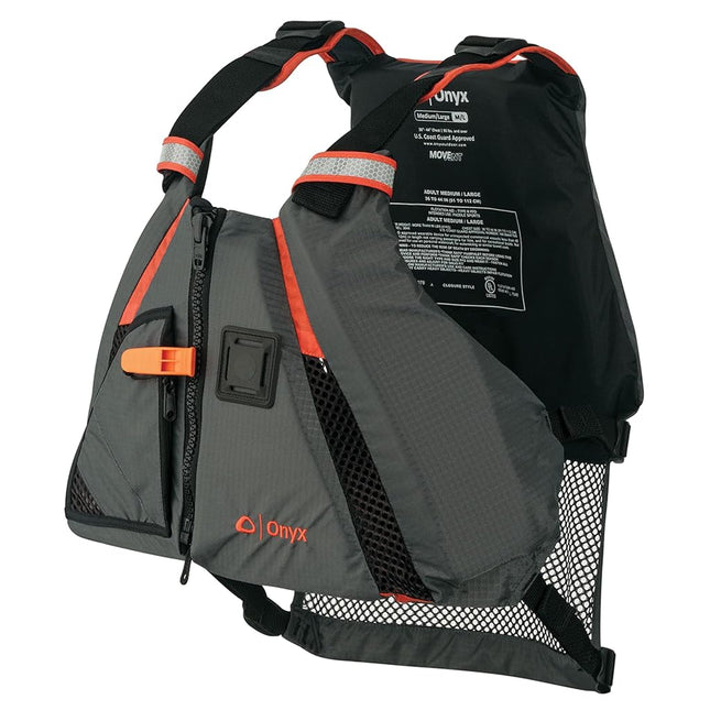 ONYX MoveVent Dynamic Paddle Sports Life Vest, Ora