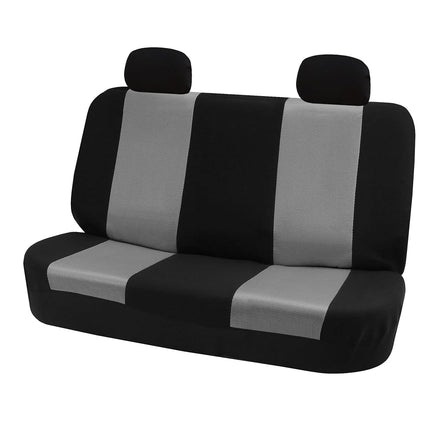 FH Group FB102GRAY114 3D Air Mesh Auto Seat Cover (Full Set), Gray