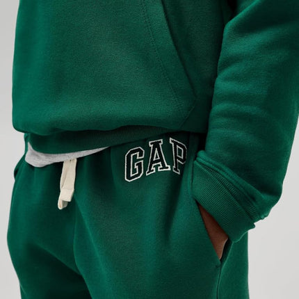 Gap Boys' Heritage Logo Pull-on Jogger Sweatpants, Balsam Tree, Small