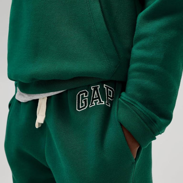 Gap Boys' Heritage Logo Pull-on Jogger Sweatpants, Balsam Tree, Small