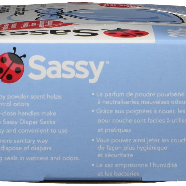 Sassy Baby Disposable Diaper Sacks, 200 Count