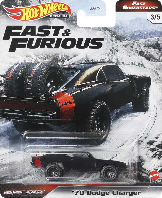 Hot Wheels Fast & Furious 1970 Dodge Charger