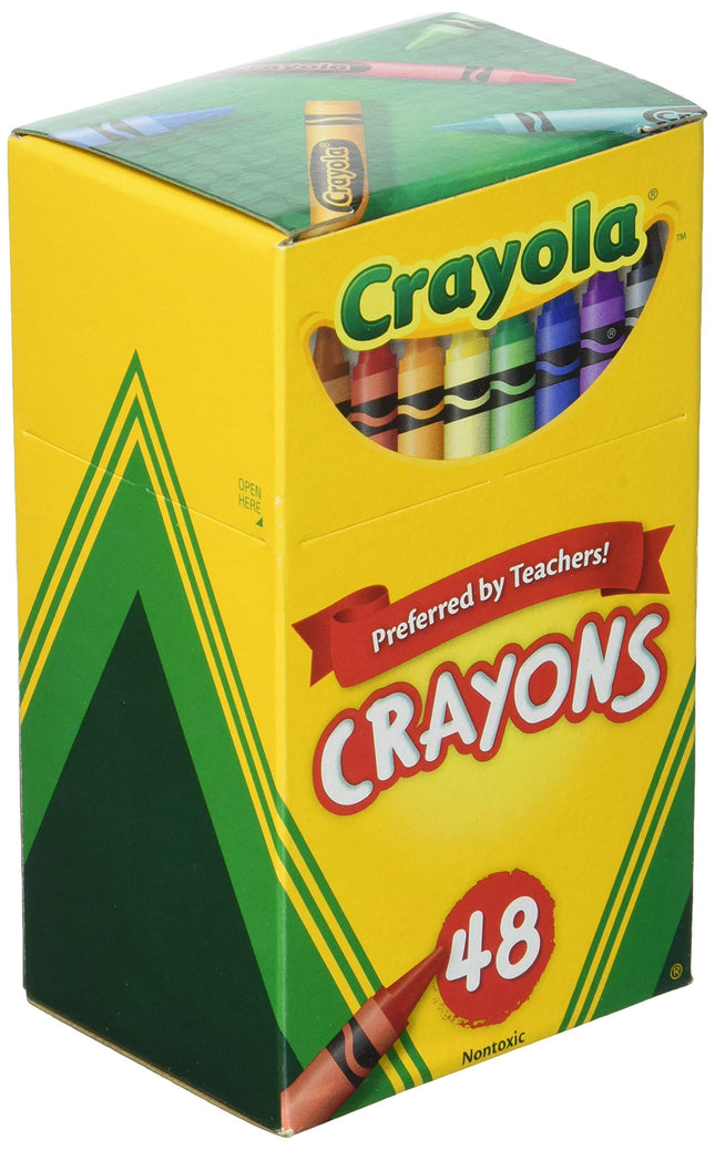 Crayola Crayons Box, 48-count (3-Pack)