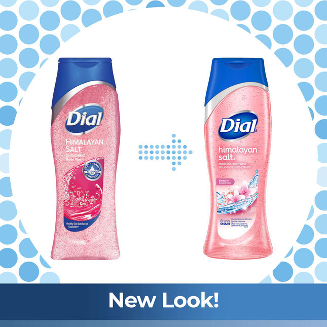 Dial Body Wash, Replenishing, with Himalayan Pink Salt & Water Lily 16 fl oz (473 ml)