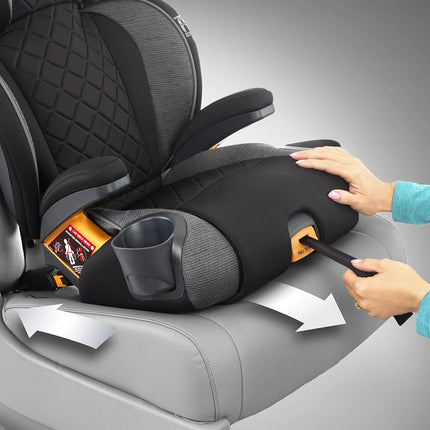 Chicco KidFit Zip Plus 2-in-1 Belt Positioning Booster Car Seat - Seascape, Blue