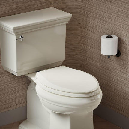 Kohler 75796-0 Cachet Nightlight Quiet-Close with Grip-Tight Toilet Seat