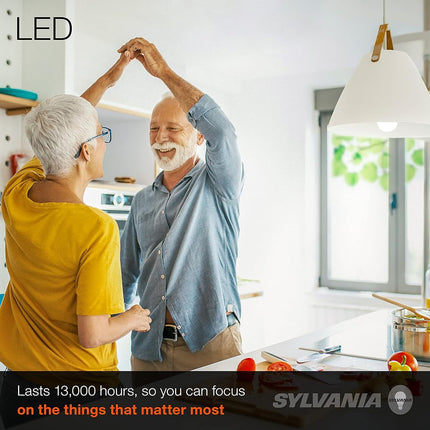 Sylvania Home Lighting 74427 Ultra 75W Equivalent, A19 LED Light Bulb, Bright White 3500K (4 Pack)
