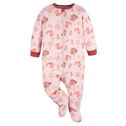 Gerber baby-girls Boys and Girls 12 Piece Layette Gift Set, Purple Fox, 0-3 Months