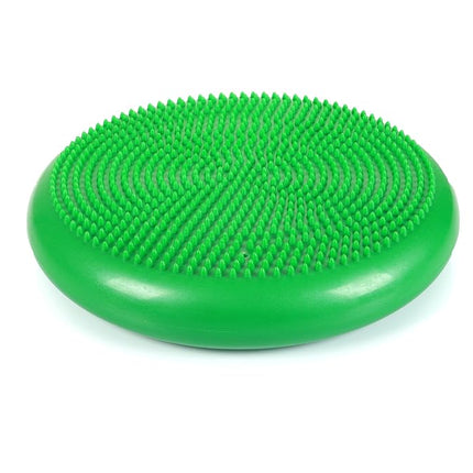CanDo Inflatable Vestibular Balance Disc, 13.8" Diameter, Green