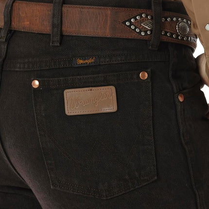 Wrangler Men's Cowboy Cut Slim Fit Jean Jeans, Black Chocolate, 36W / 30L