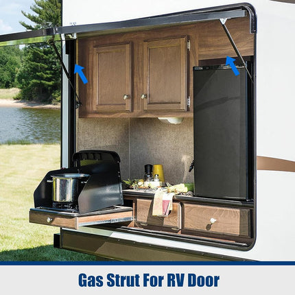 C16-08568 Gsni-5300-20 20 inch 20lb/89N Gas Strut Shock Spring Lift Support for RV Entry Door Camper Bed Storage for Motorhome Basement Hatch Boat Lid Tool Box, C1608568, Set of 2 by AUCLIDIS