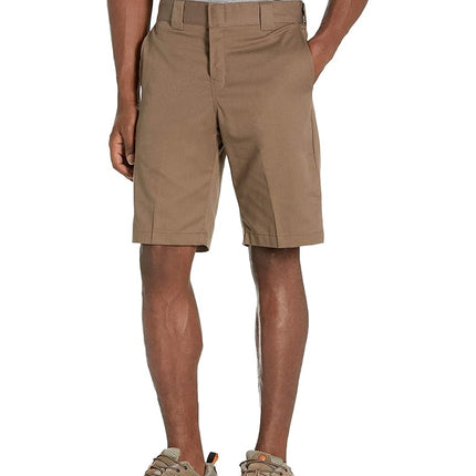 Dickies Mens Relaxed Fit Work Shorts, Mushroom, 30 Regular