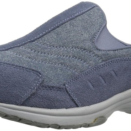 Easy Spirit Women's TRAVELTIME303 Mule, Blue, 8.5 E US