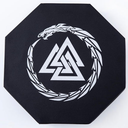 Premium Dice Tray for DND Valknut & Dragon Design – 23 CM