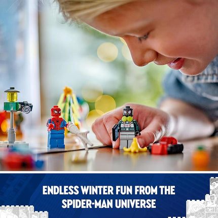 LEGO Marvel Spider-Man Advent Calendar 2024, Buildable Christmas Countdown Toy for Kids, with 24 Super Hero Surprises Including 5 Minifigures, Festive Gift for 7 Plus Year Old Boys and Girls 76293