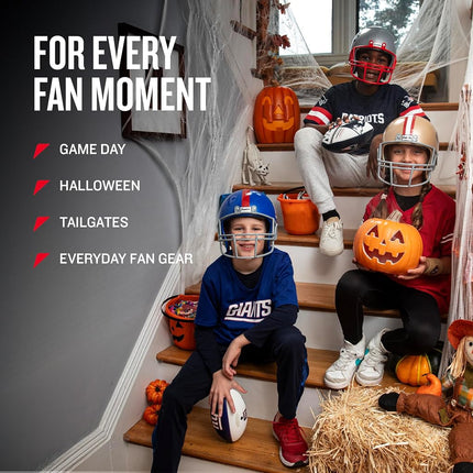 Franklin Sports Kansas City Chiefs Kids Football Uniform Set - NFL Youth Football Costume for Boys & Girls - Set Includes Helmet, Jersey & Pants - Medium