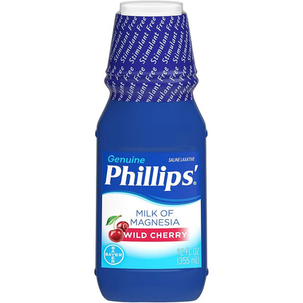 Phillips' Milk of Magnesia Liquid Wild Cherry - 12
