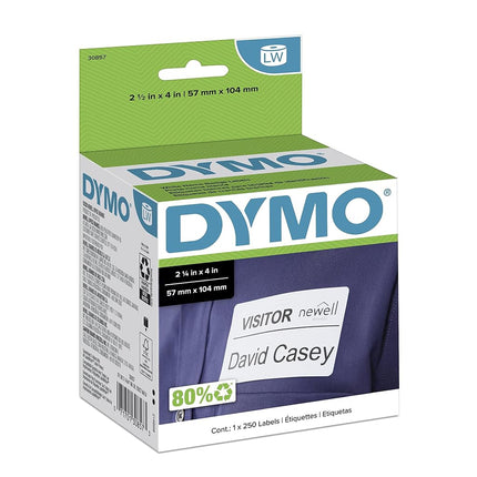 DYMO LW Adhesive Name Badge Labels for LabelWriter