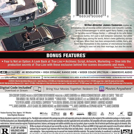 True Lies [Blu-Ray] [Region Free] (English audio. English subtitles)