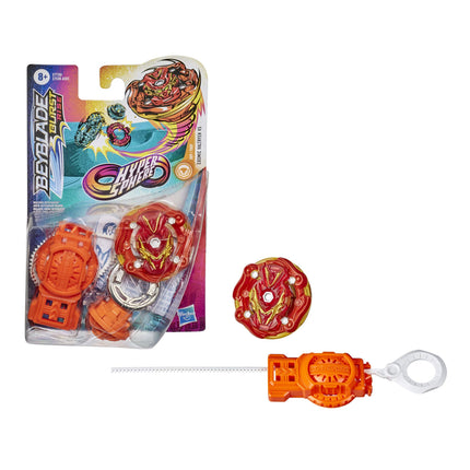 Beyblade Burst Rise Hypersphere Cosmic Valtryek V5 Starter Pack - Trompo de Batalla Tipo Resistencia y Lanzador, Juguetes para Edades de 8 Años en Adelante