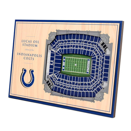 YouTheFan NFL Indianapolis Colts 3D StadiumViews Desktop Display - Lucas Oil Stadium