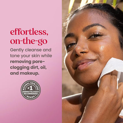 Burts Bees Mothers Day Face Wipes Gifts for Mom, Makeup Remover Facial Cleansing Towelettes for All Skin Types, 3 in 1 Hydrating Micellar Cleanser with Rose Water, 30 Count (Pack Of 3)