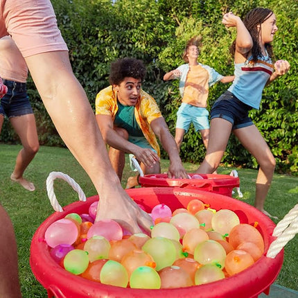 Original Bunch O Balloons Tropical Party 200+ Rapid-Filling Self-Sealing Water Balloons (6 Pack) by ZURU Water Balloon for the Whole Family, Kids, Teens and Adults