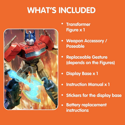 Blokees Figures - Transformers (Model Kit) 71161 - Classic Class(CC) 11-ONE-Optimus Prime （Luminous Eyes）