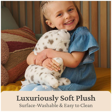 GUND Nuri Leopard Seal Plush, Premium Stuffed Animal for Ages 1 and Up, White/Gray, 10”