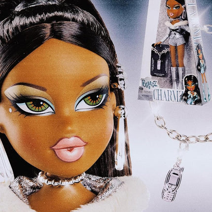 Bratz Charmz Sasha Fashion Doll with Collectible Charm Bracelet