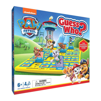 Guess Who? PAW Patrol Board Game | Featuring Chase