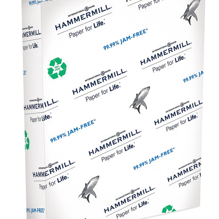 Hammermill Printer Paper, Great White 100% Recycle
