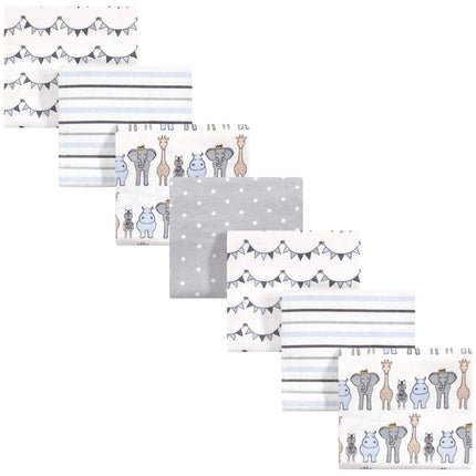 Hudson Baby Unisex Baby Cotton Flannel Receiving B