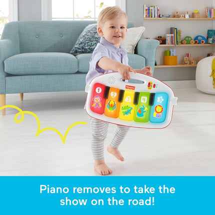 Tapis de jeu musical Fisher-Price Éveil et Chansons & Maracas [Exclusivité Amazon]