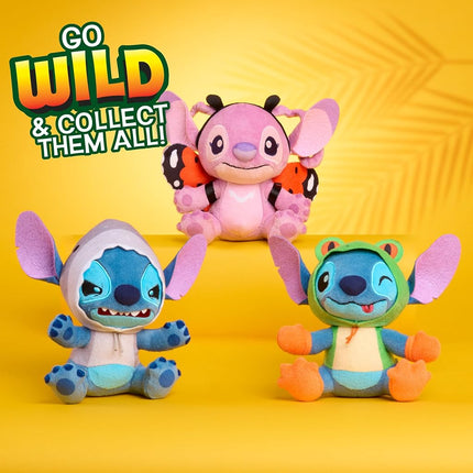Disney Stitch Goes Wild Small Plush - Stitch Frog by Just Play