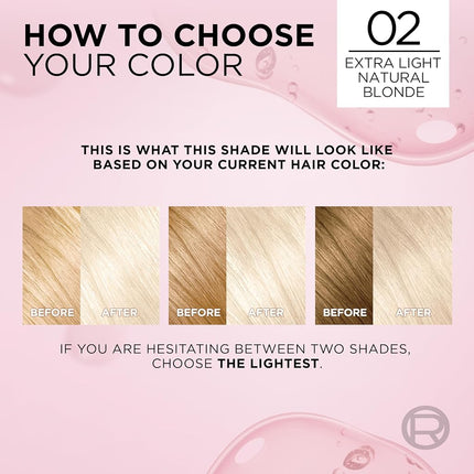 L'Oréal Paris Excellence Créme Permanent Hair Color, 02 Extra Light Natural Blonde