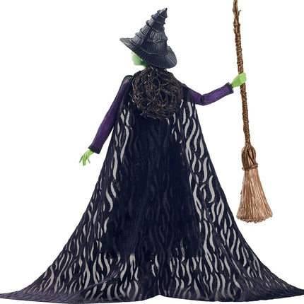 Mattel Universal Wicked Deluxe Elphaba Fashion Doll and Accessories, Movie Inspired Look with Braided Hair and Portability