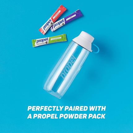 Propel Electrolyte Water Beverage Bottle 20oz White