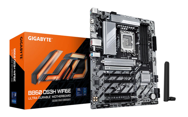 GIGABYTE B860 DS3H WIFI6E Motherboard - Intel Core